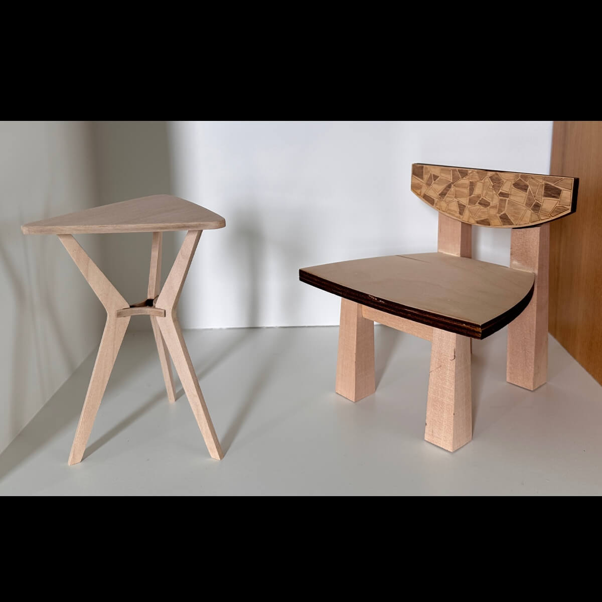 Student chair and table design 
