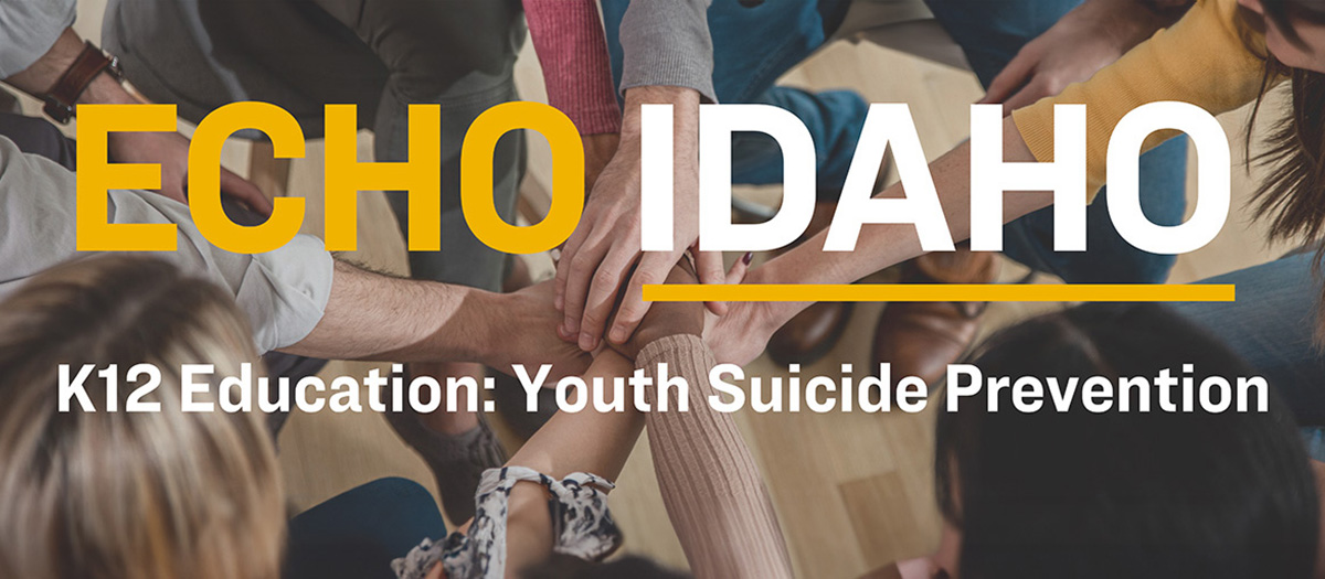 ECHO Idaho K12 Education: Youth Suicide Prevention logo