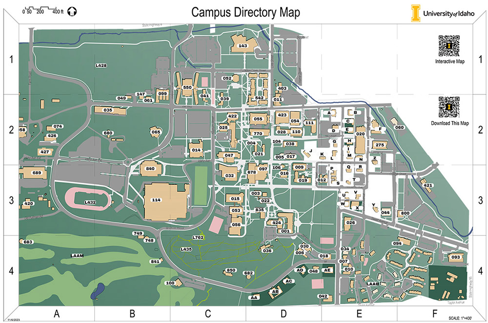 Printable Campus Map 