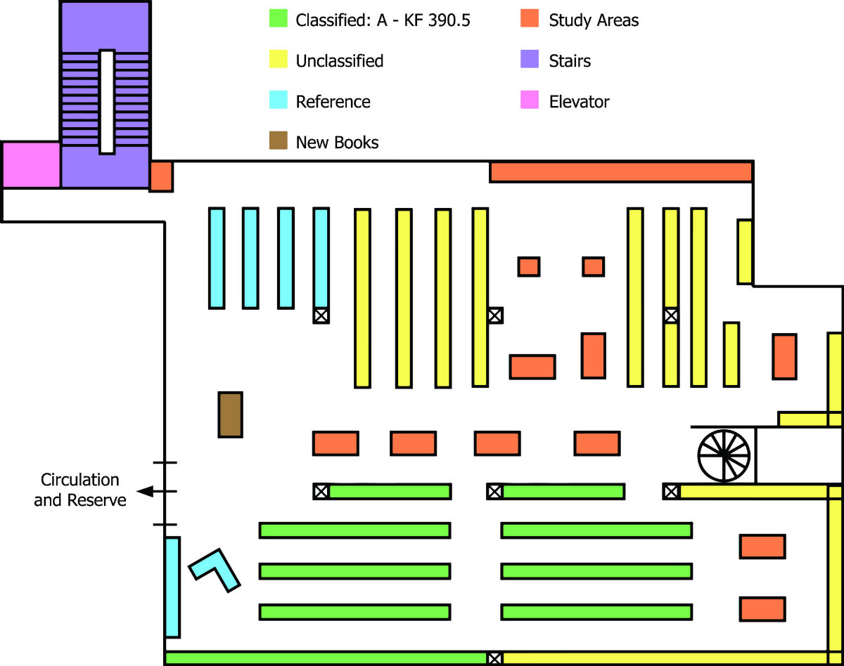 Law Library Floor Maps - College of Law - University of Idaho