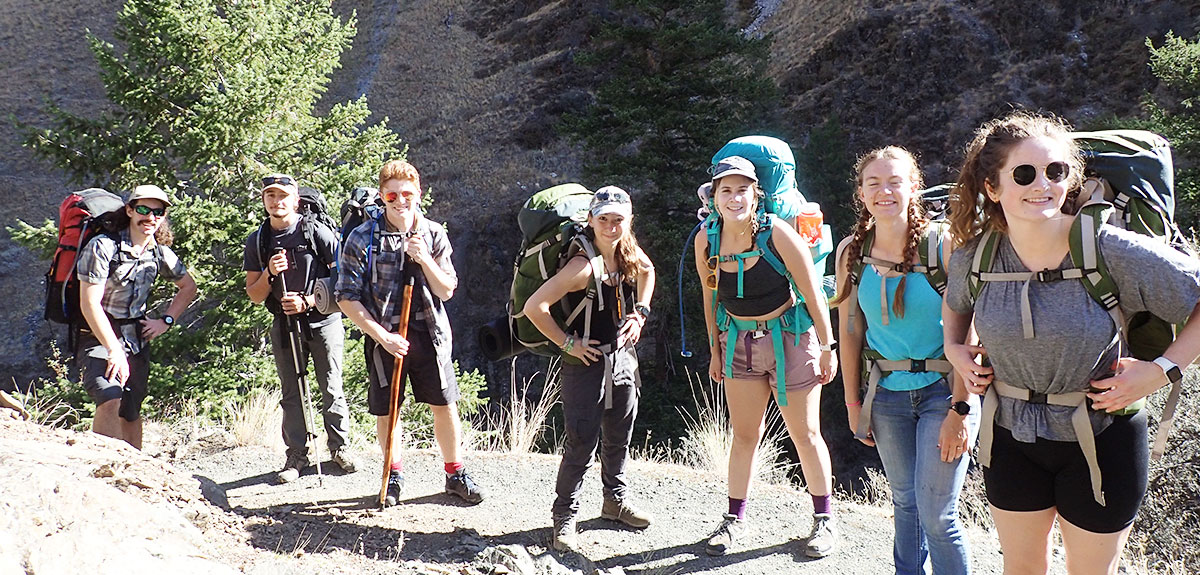 Backpacking Trip Vandal Ventures University of Idaho