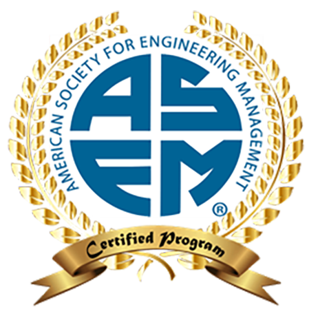 American Society for Engineering Management Certified Program logo