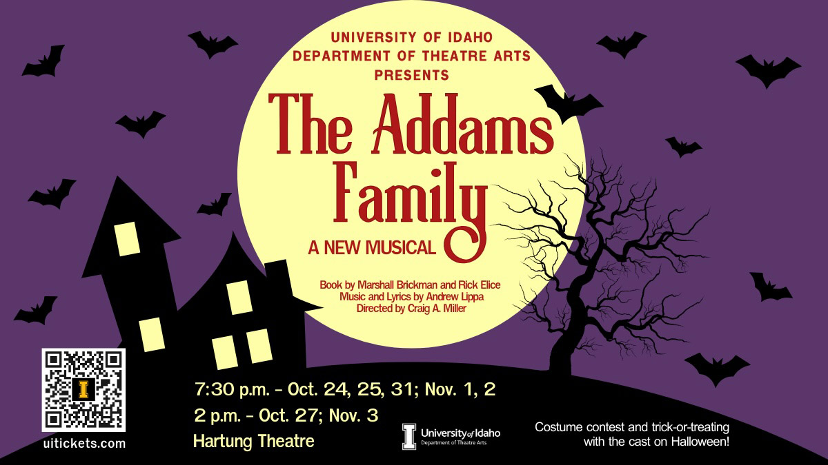 A promotion of The Addams Family