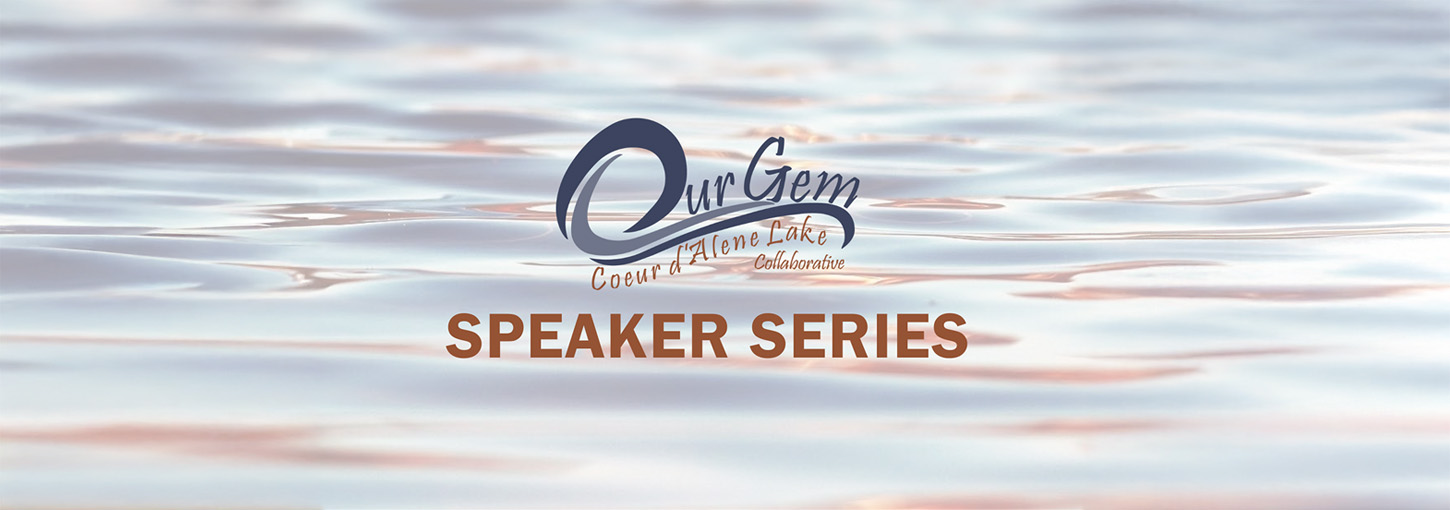 "Our Gem" CDA Speaker Series logo