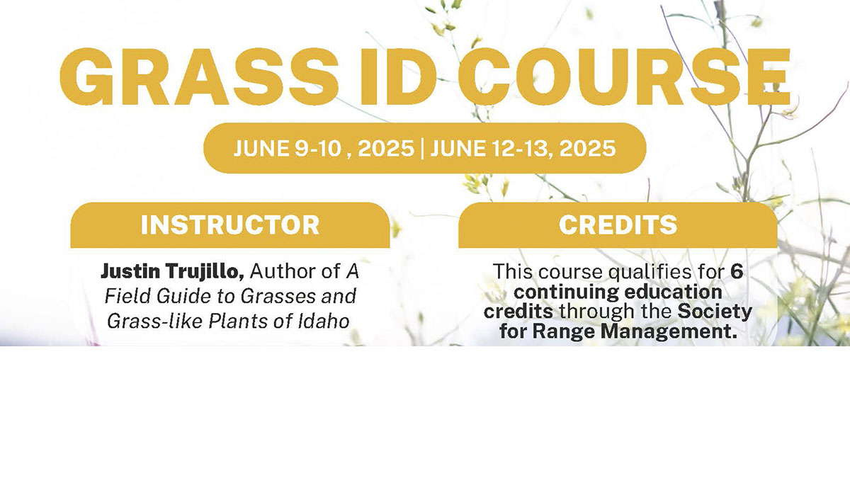 Grass ID Course partial graphic.